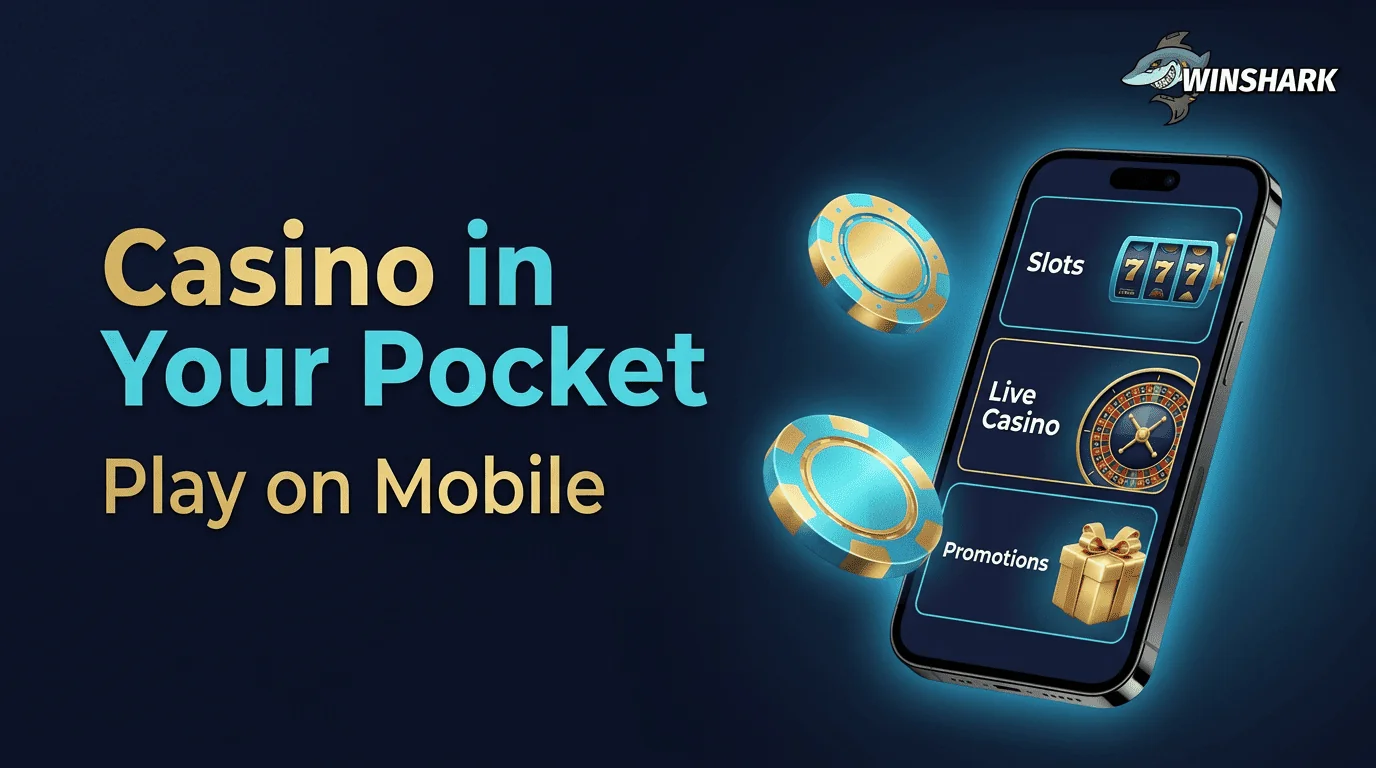 Winshark Casino App für mobile Spielrunden